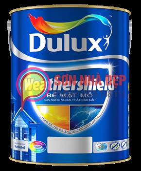 Dulux Weatheshield bề mặt mờ - màu Trắng (BJ8-2155)