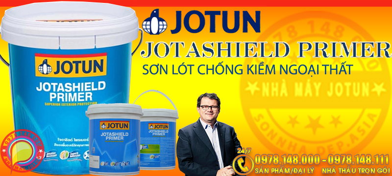JOTUN Jotashield primer - Sơn lót chống kiềm ngoài nhà JOTUN chính hãng nhà máy