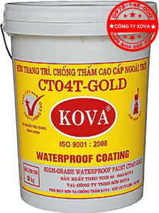 sơn KOVA chống thấm màu CT04 GOLD -224x300