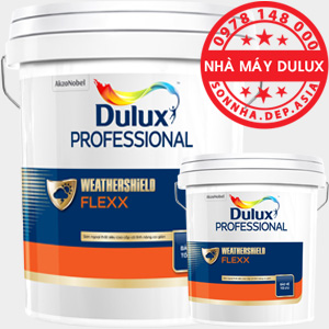 Sơn dự án Dulux Professional Weathershield Power Flexx ngoài nhà chính hãng