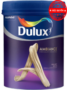  Đại lý Sơn Dulux Ambiance hiệu ứng nhung ánh kim Velvet Sliver tại QUẢNG NAM 