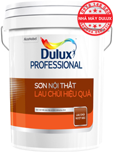 sơn dulux Professional Diamon lau chùi hiệu quả
