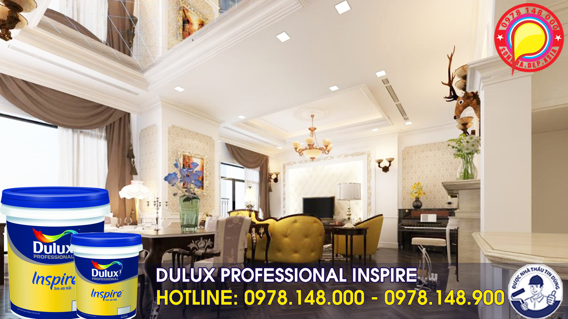 Sơn Dulux Professional Inspire chính hãng 2017 - 4
