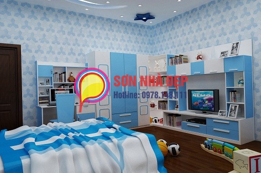 20 mẫu thiết kế phòng phòng ngủ cho con trai ấn tượng 12