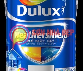 Dulux Weatheshield bề mặt mờ - màu Trắng (BJ8-2155)