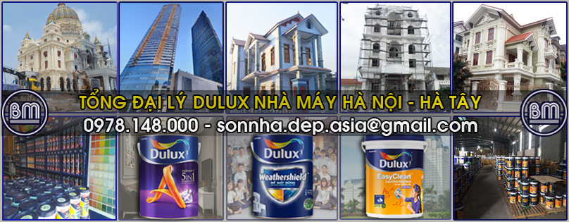 Đại lý sơn Dulux chính hãng tại Hà Tây Hà Nội Bình Minh