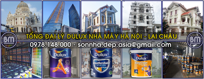 Đại lý sơn Dulux chính hãng tại Lai Châu Bình Minh Hà Nội