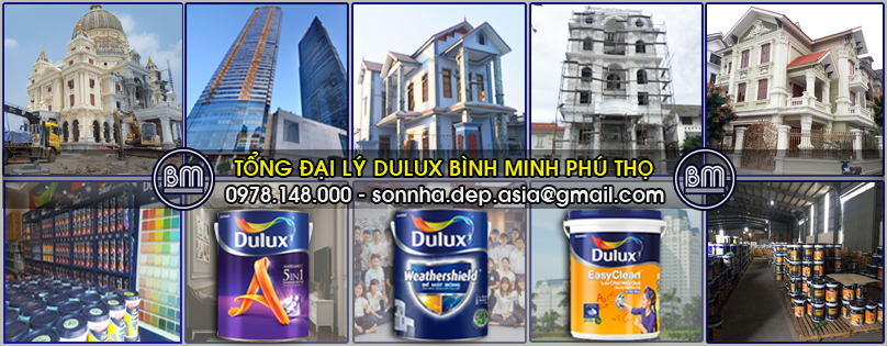Tổng đại lý sơn Dulux chính hãng tại Phú Thọ