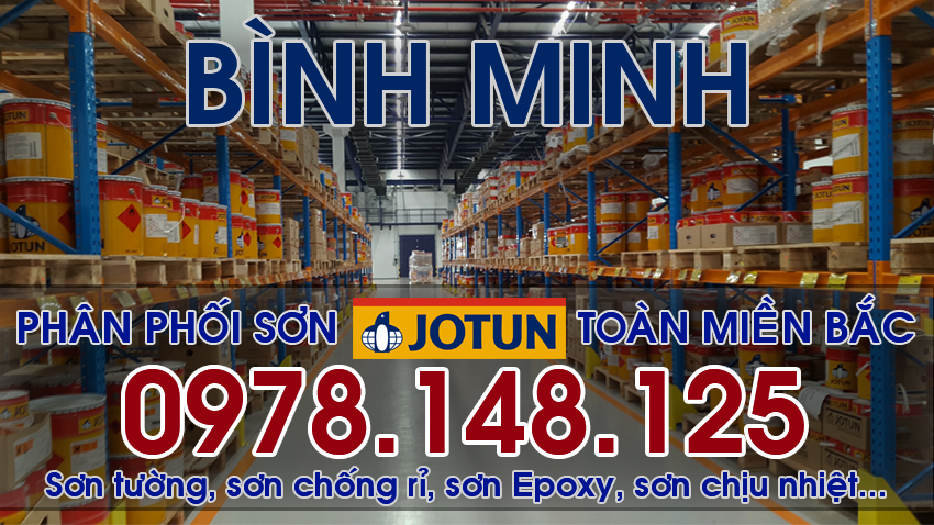 Đại lý sơn JOTUN chính hãng tại Bắc Ninh, Bình Minh