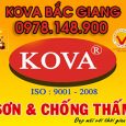 Đại lý sơn KOVA tại Bắc Giang 0978148900