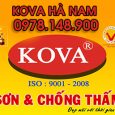 Đại lý sơn KOVA chính hãng tại HÀ Nam 0978148900