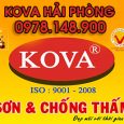 Tổng đại lý sơn KOVA chính hãng tại Hải Phòng 0978148900