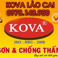 Đại lý sơn KOVA chính hãng tại LÀo Cai Bình Minh