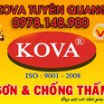 Đại lý sơn KOVA chính hãng Tuyên Quang 0978148900