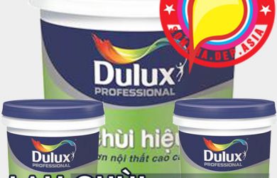 Sơn Dulux Professional Lau chùi hiệu quả 18L 2016